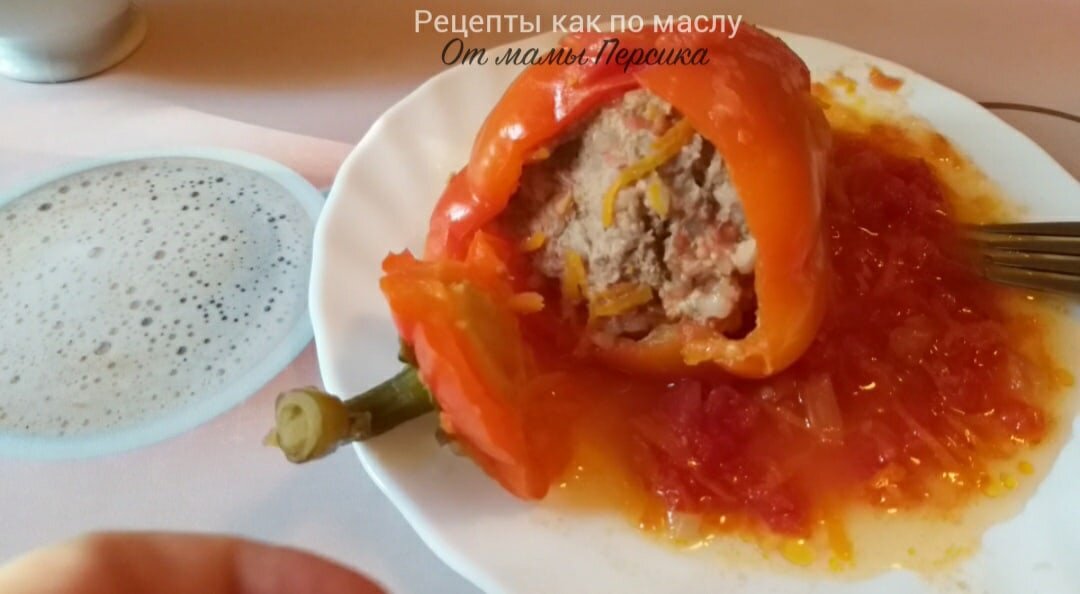 Фото автора. Фаршированный перец