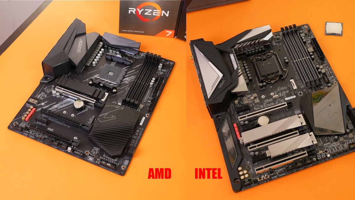 Материнские платы для Intel и AMD