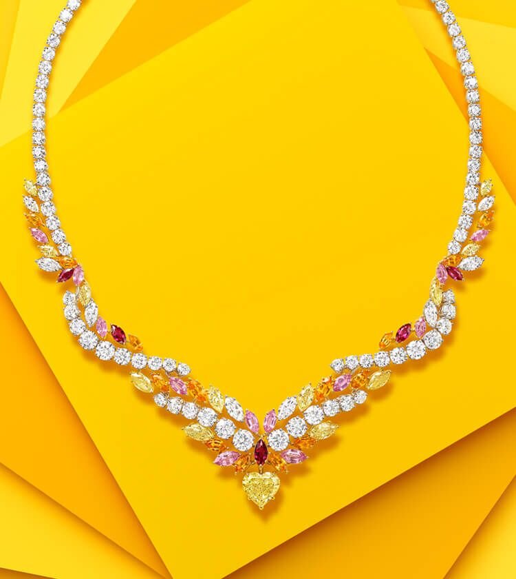 Блестящее сияющее колье главы Winston Light