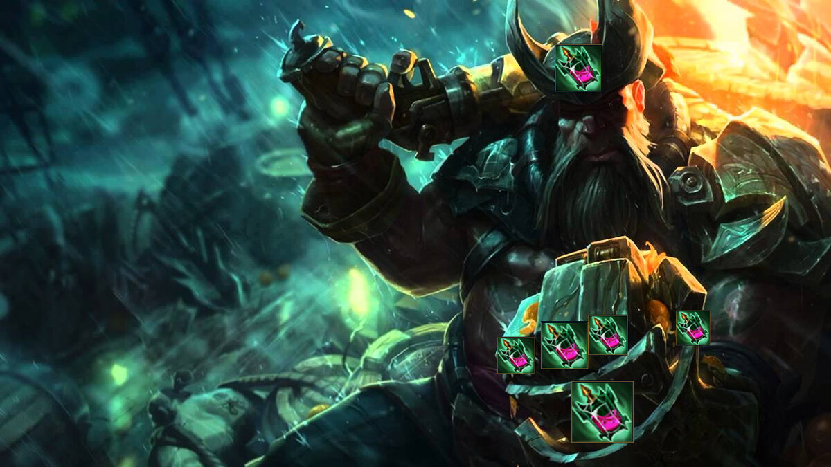 В сеть слили настоящий сплэш-арт Гангпланка.