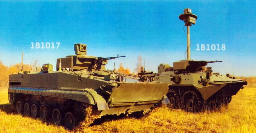 Варианты новой ПРП-5. Источник изображения, сайт bastion-karpenko.ru