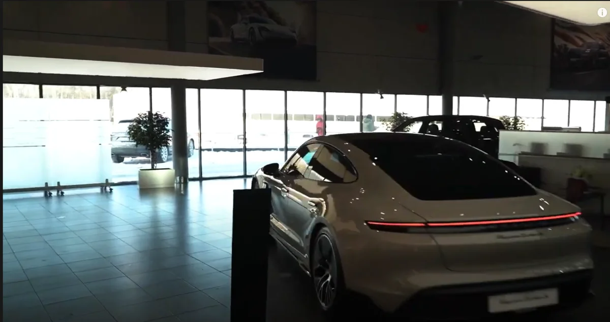 Фото из видео про ДТП Михаила