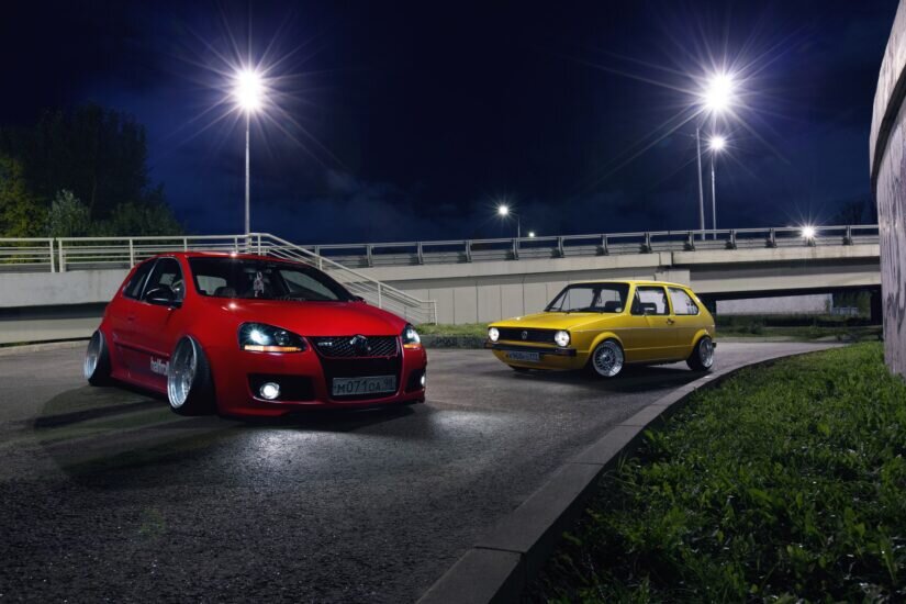 VW Golf MK1 & Golf MK5 GTI