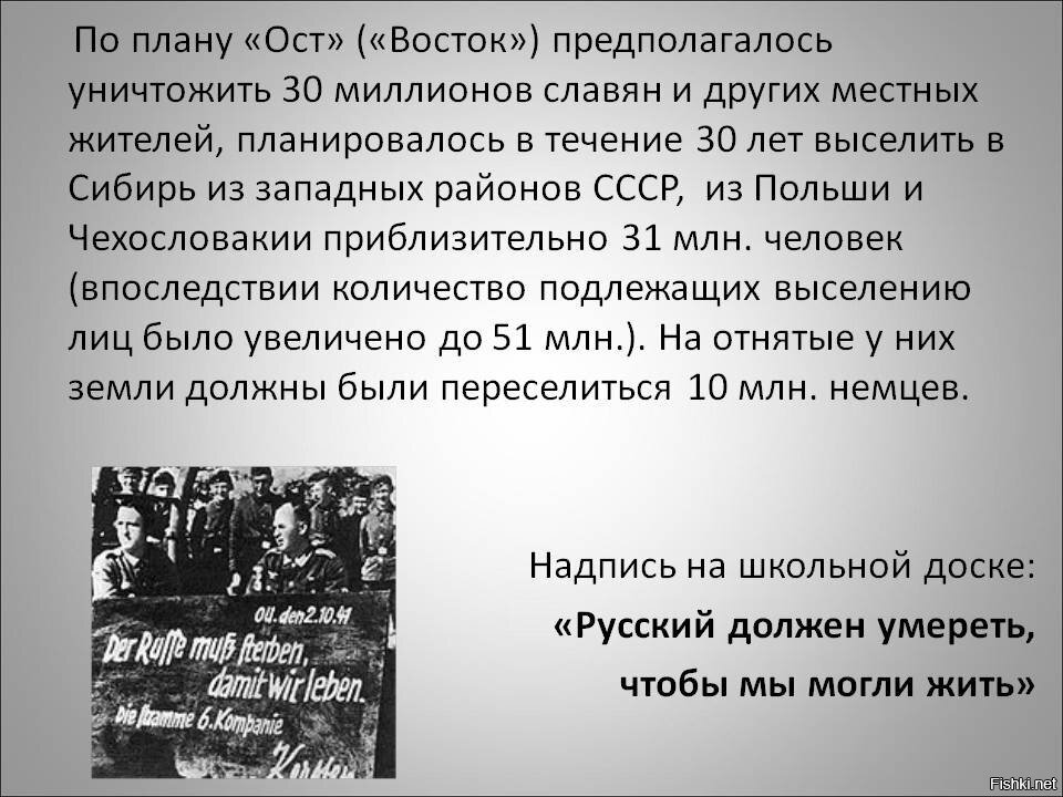 Отметьте основные положения плана ост