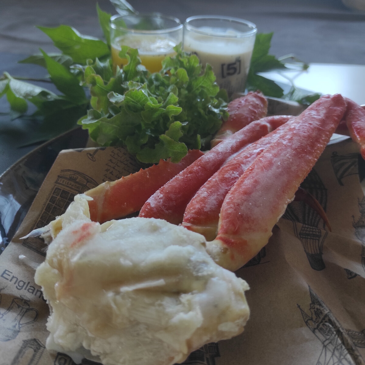 Замороженный краб. Фото из личного архива