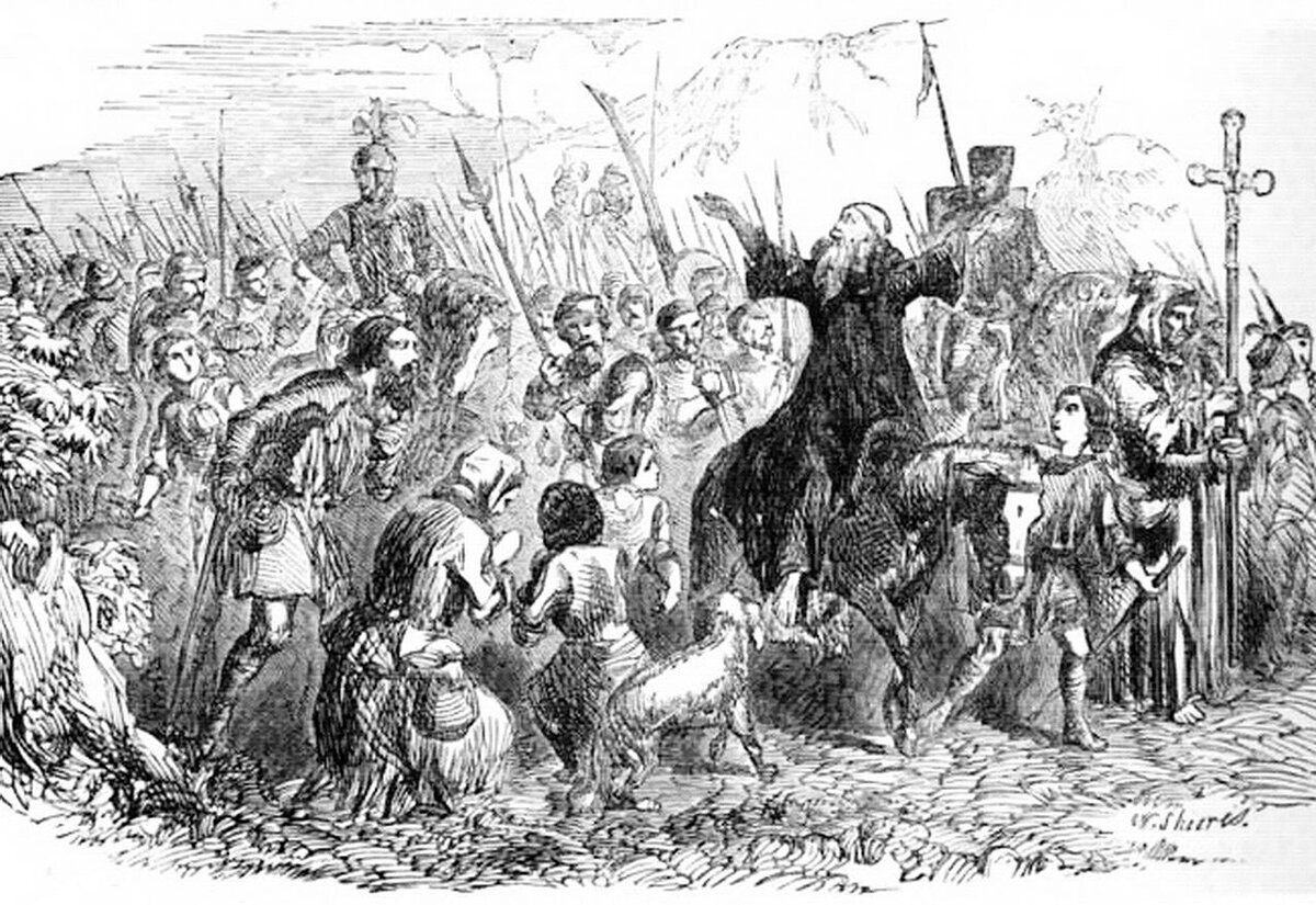 Петр Пустынник и его армия//Cassell's Illustrated History of England, Volume 1