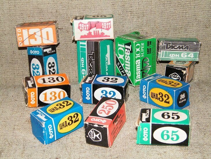 разные виды пленок