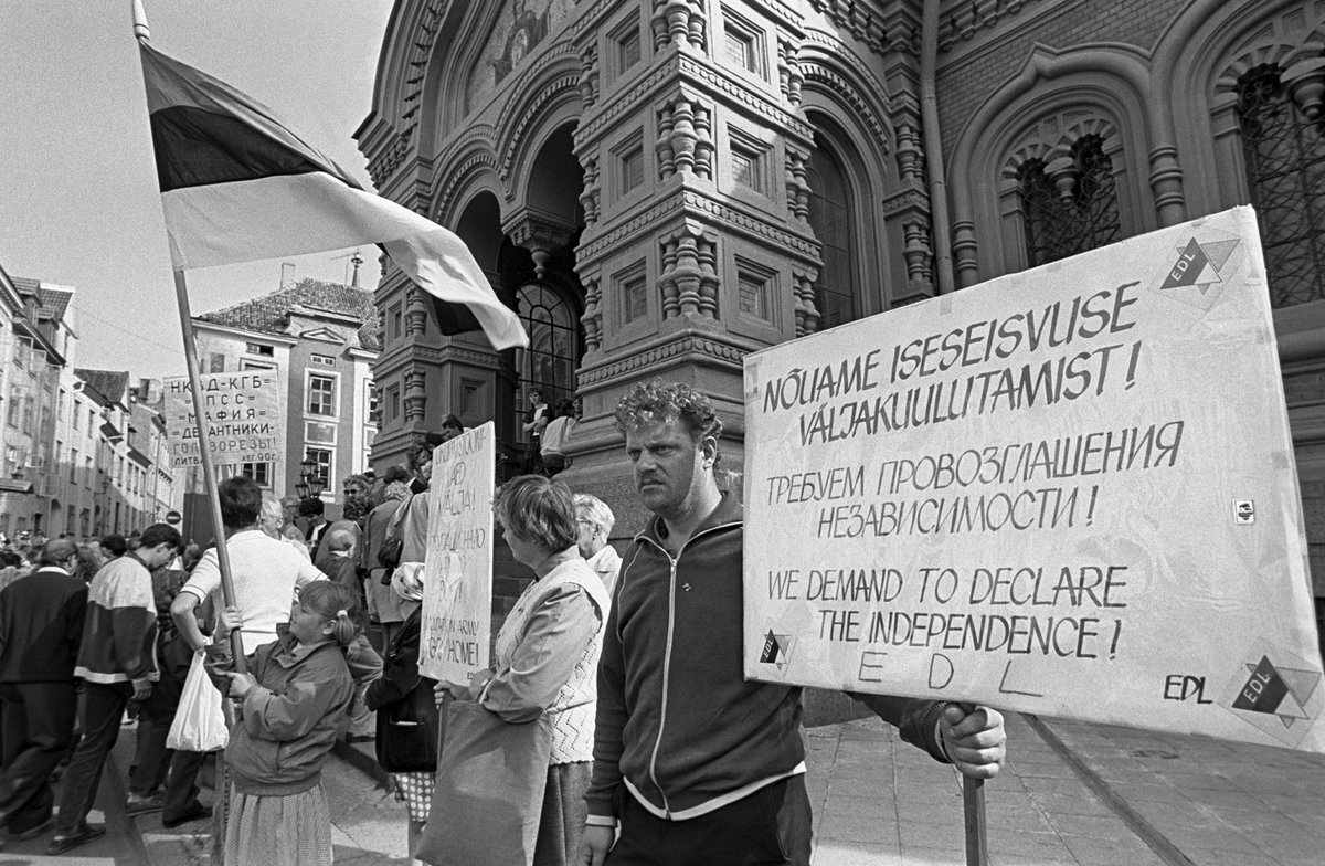 Литва независимость 1990