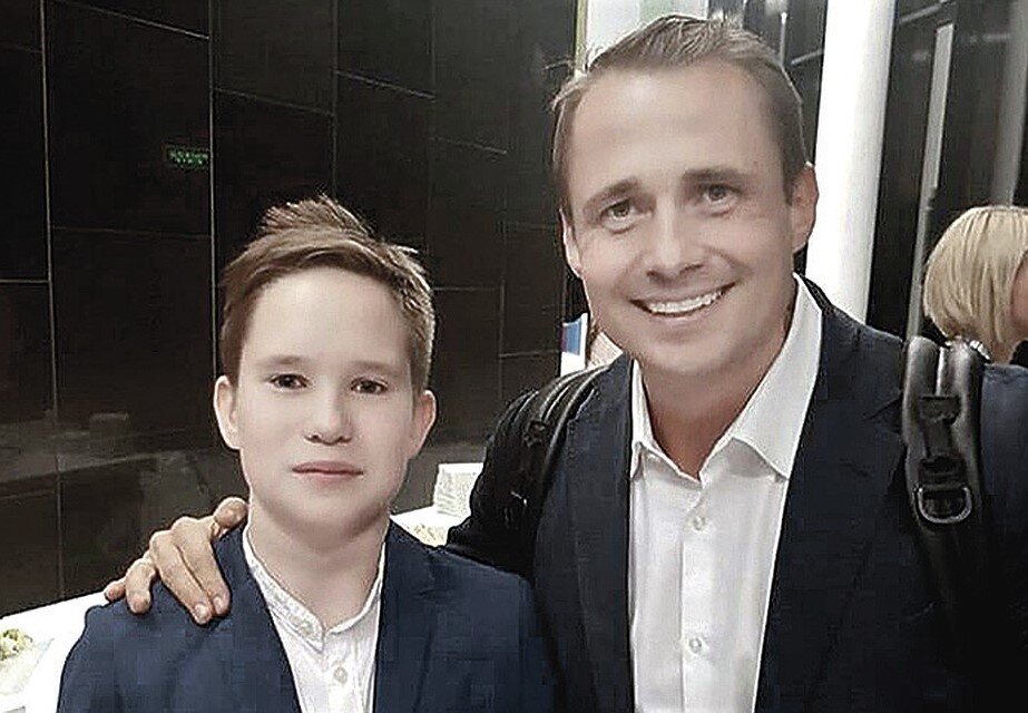 Глеб Ермолаев с миллионером Оскаром Хартманом