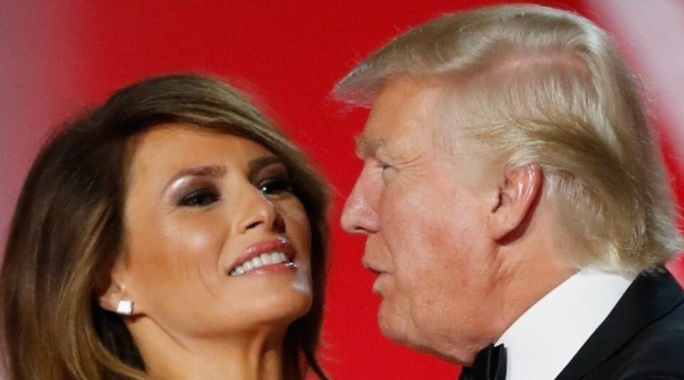 Дональд Трамп с женой Меланией