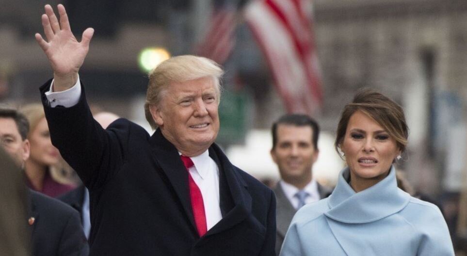 Дональд и Мелания Трамп