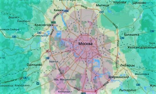 Карта качества воздуха в москве онлайн