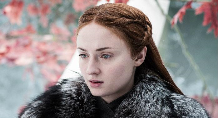 Софи Тернер - исполнительница роли Сансы Старк в сериале "Игра Престолов"