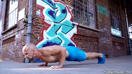 Взрывные отжимания