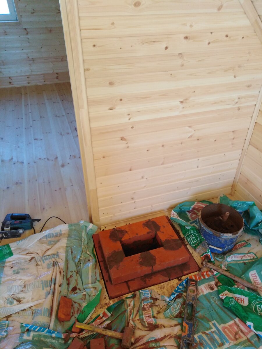 Обошел перегородку.