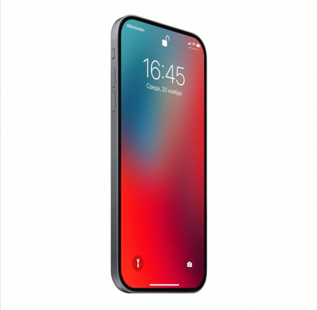 Предполагаемый вид iphone 11