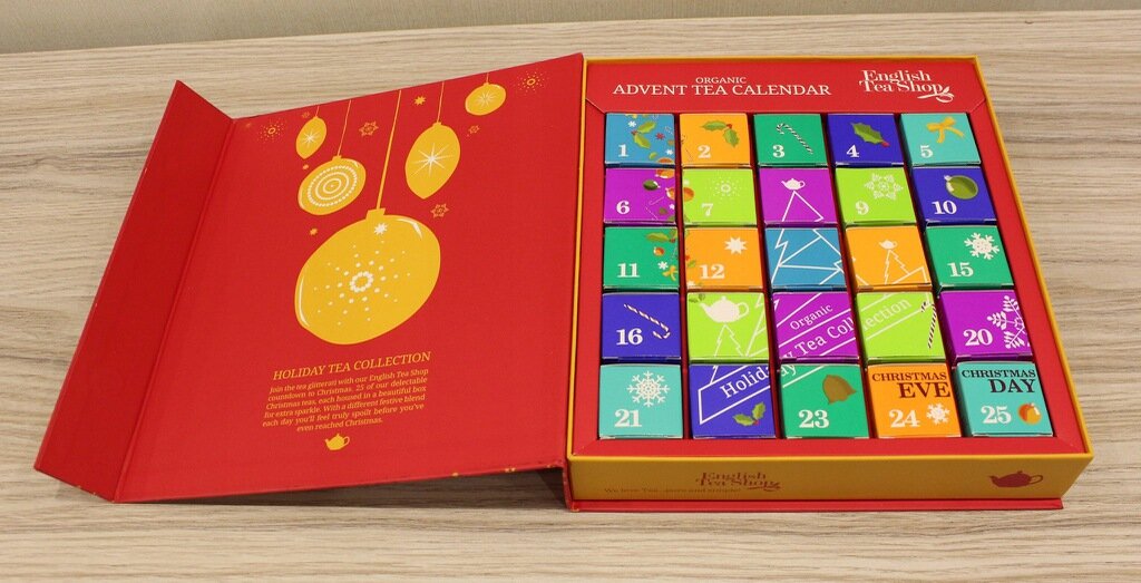 Для взрослых придуманы чайные адвент-календари. Фото: sport.net.ua