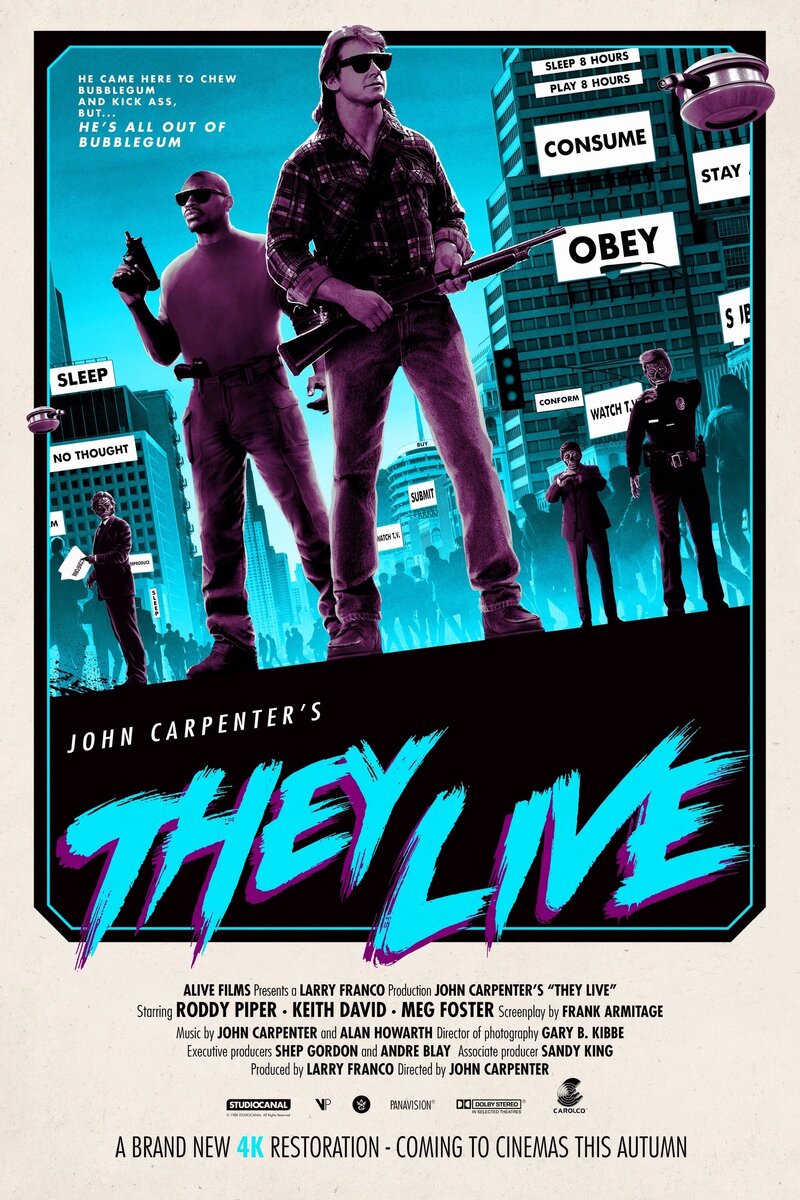 Чужие среди нас» - (They Live) 1988 | ЭКРАН | Дзен