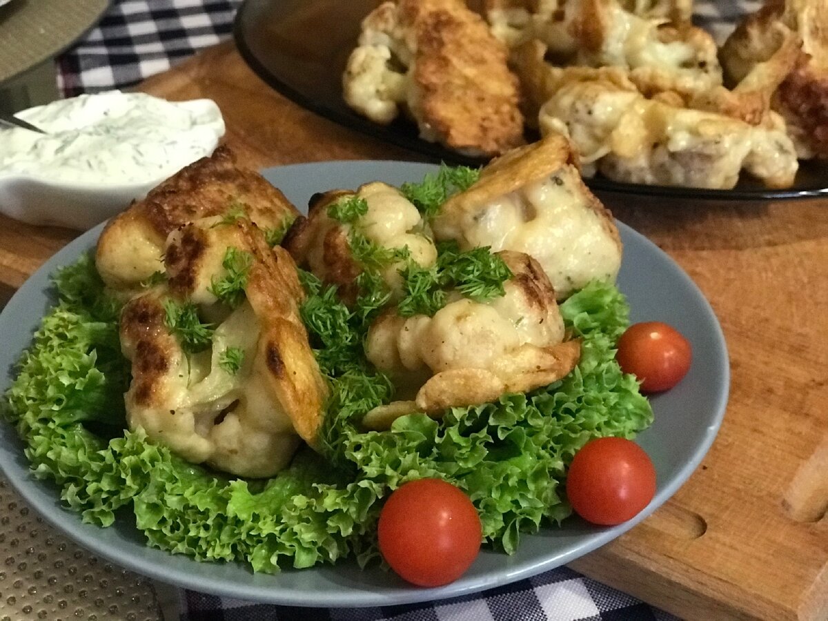 Цветная капуста в кляре. Рецепт Виноголика