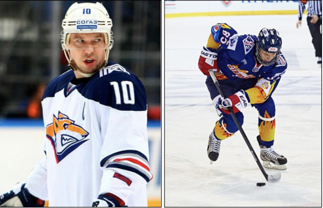 Сергей Мозякин (слева) и Андрей Мозякин (справа)