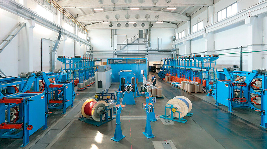 На заводе СПЕЦКАБЕЛЬ появилось новое крутильное оборудование