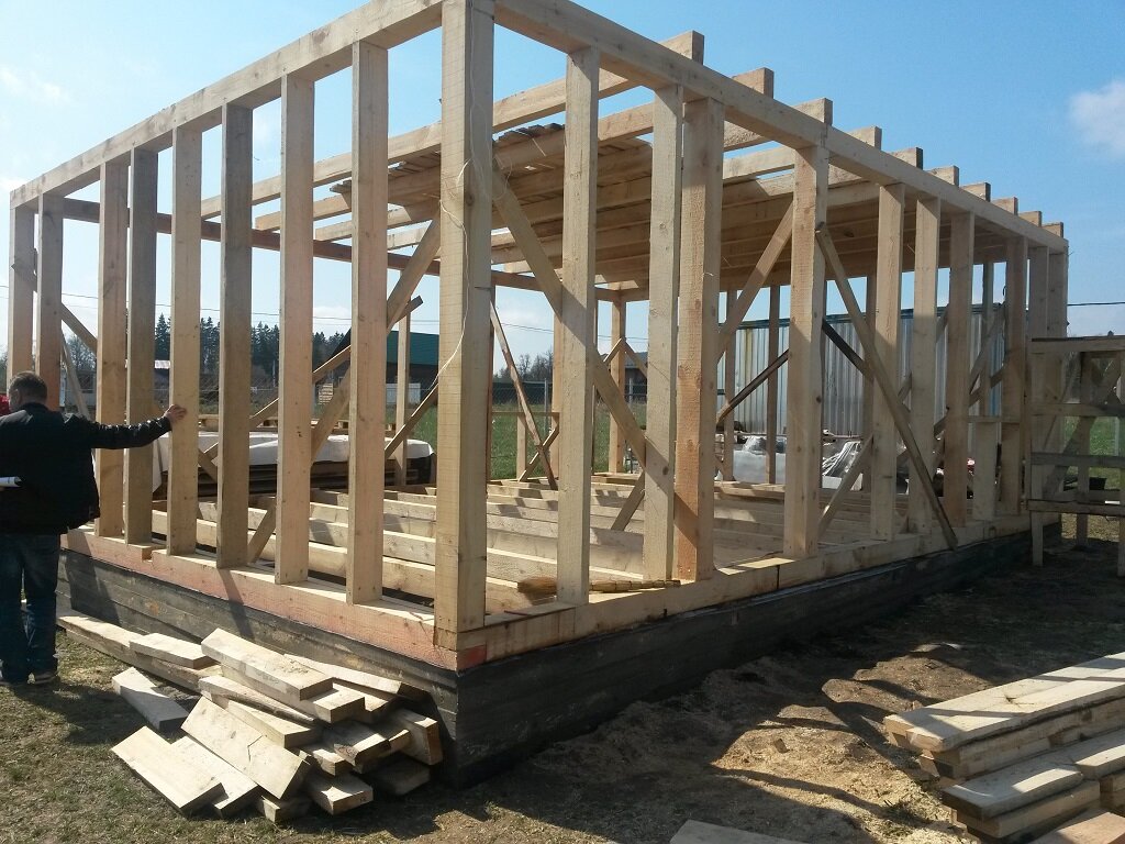 будущий домик