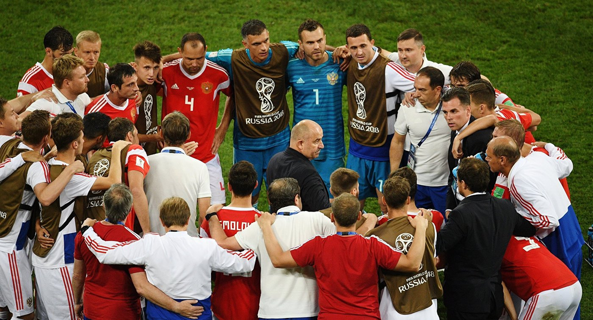 Команда сборной России по футболу 2018