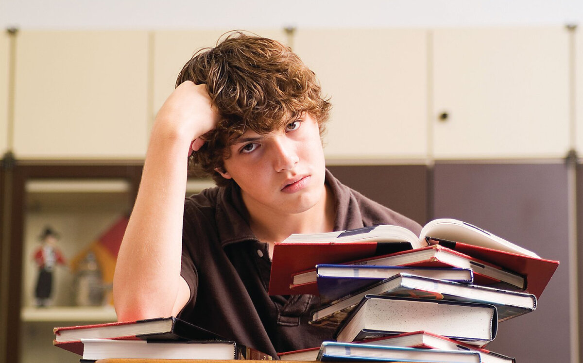 Выпускник перед экзаменами. Источник: onege.ru