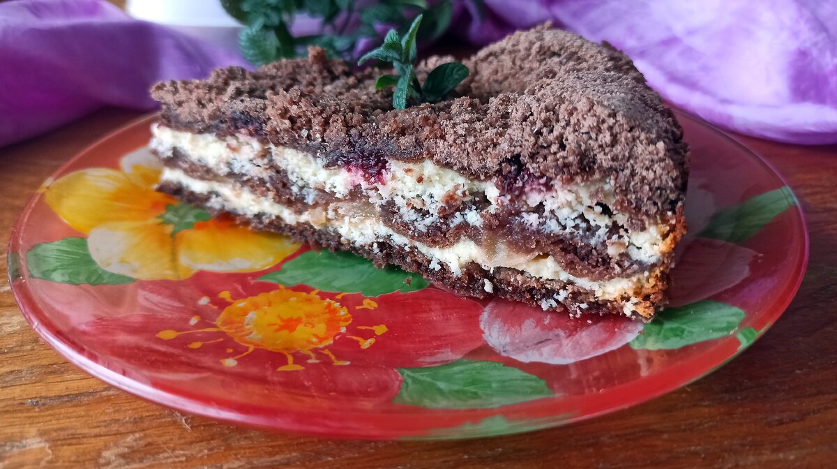 Шоколадная королевская ватрушка - пошаговый рецепт с фото