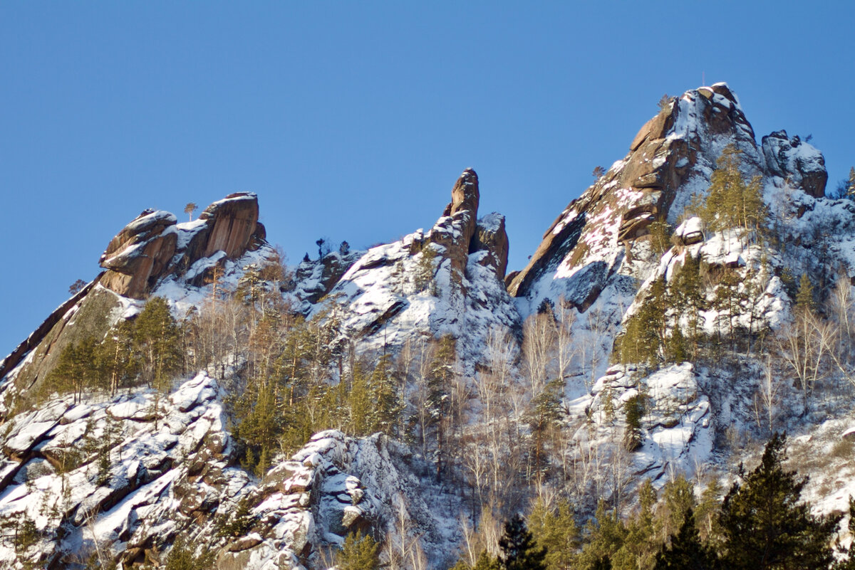 Красноярские Столбы, зима