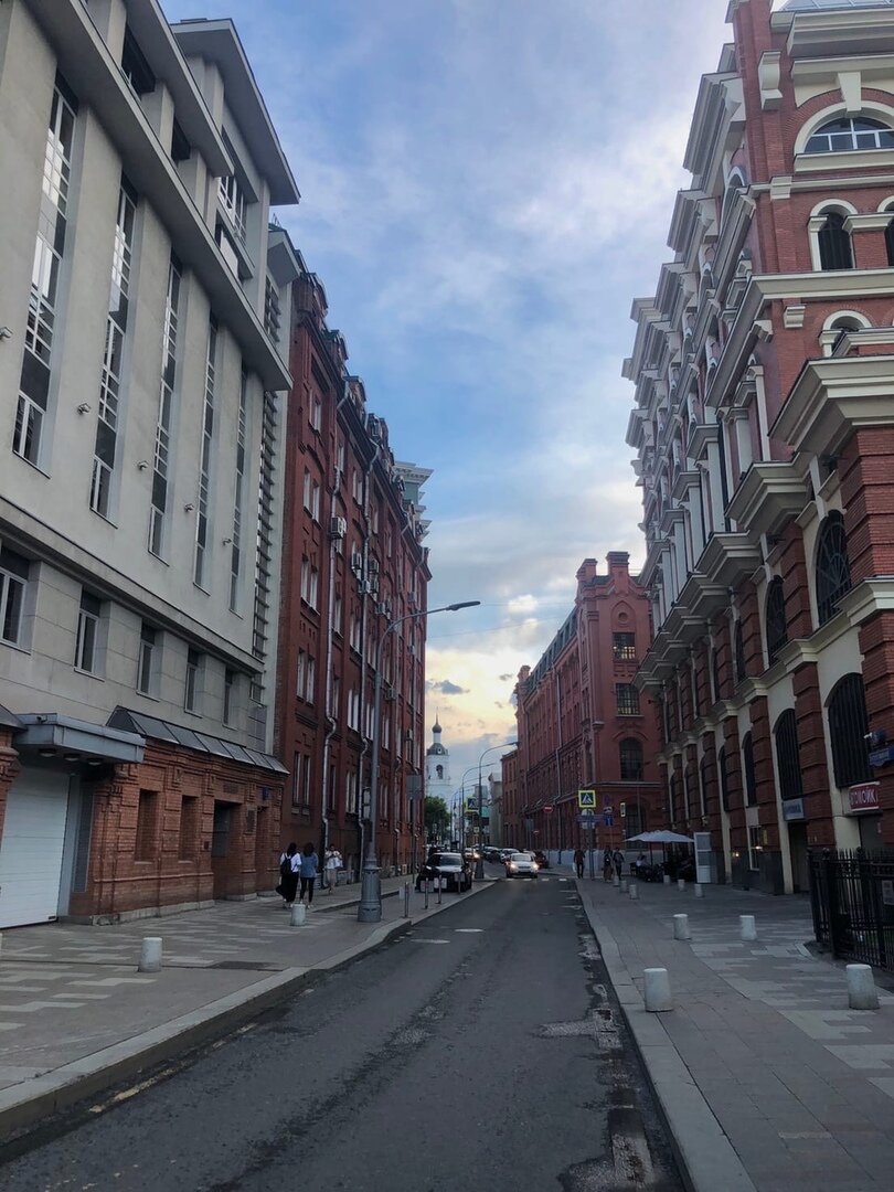 Фото из личного архива во время прогулки по Москве