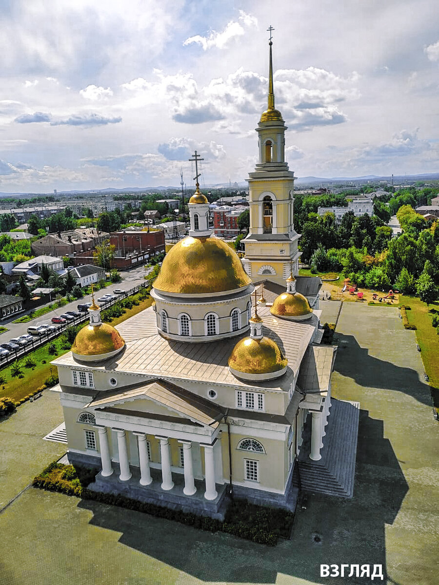 Спасо Преображенский собор Невьянск