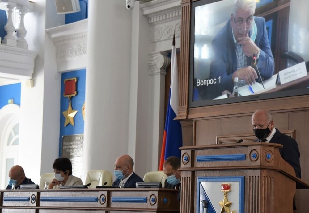 Пленарное заседание ЗакСобрания Севастополя, 20 октября. Фото: sevzakon.ru