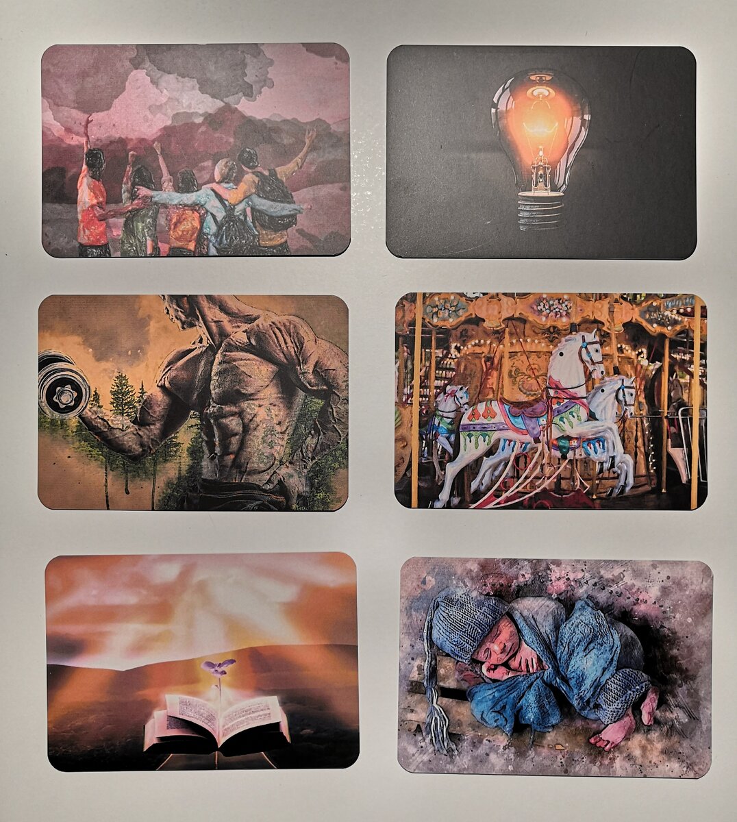 Карты из колоды "Да, я могу!" из набора МАК "Да всё ты можешь!"