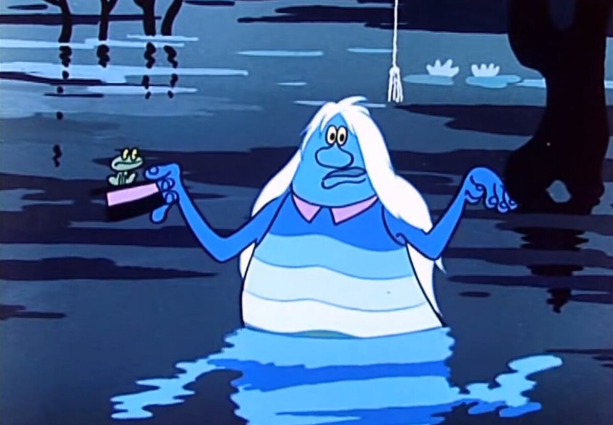 Кадры из мультфильма "Летучий корабль"