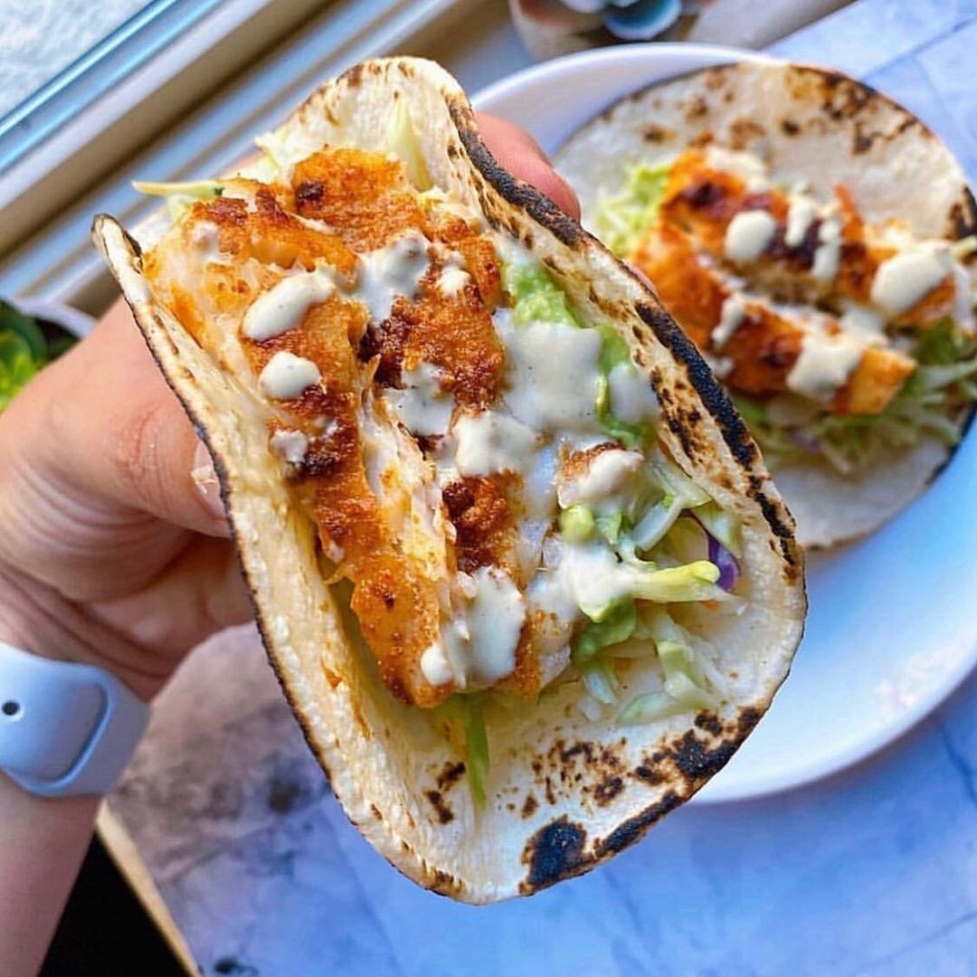Тако с рыбой Baja 🐠🌮