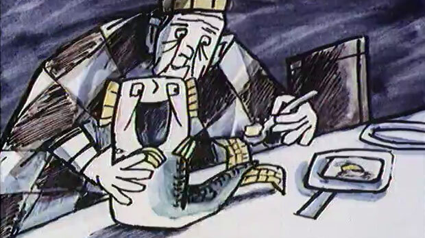 Кадр из мультфильма "Подружка"