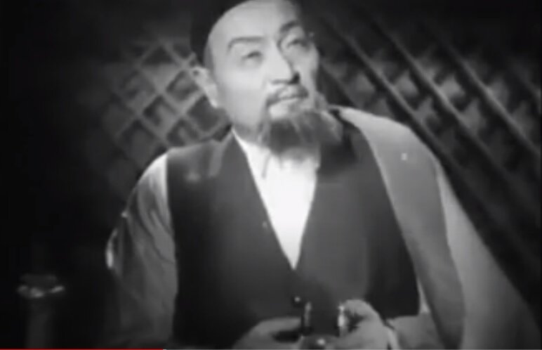 Кадр из фильма «Песни Абая». 1945г.