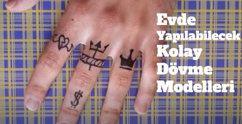 Evde kolay dövme yapımı