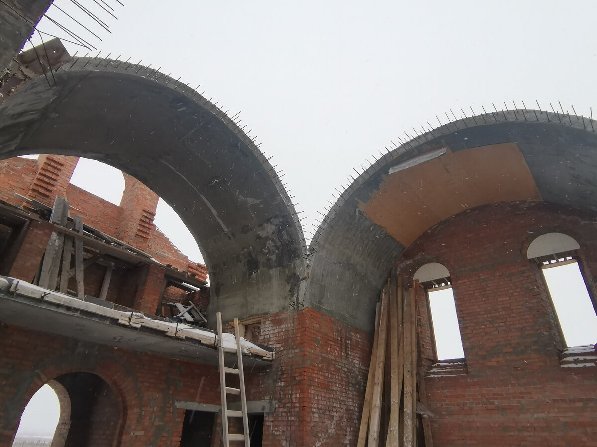 Железобетонные своды. >>>>