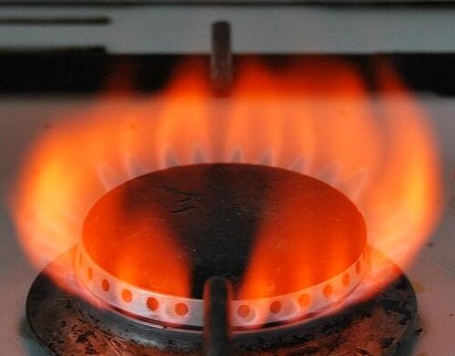 Оранжевое (не нормальное) горение газа 
