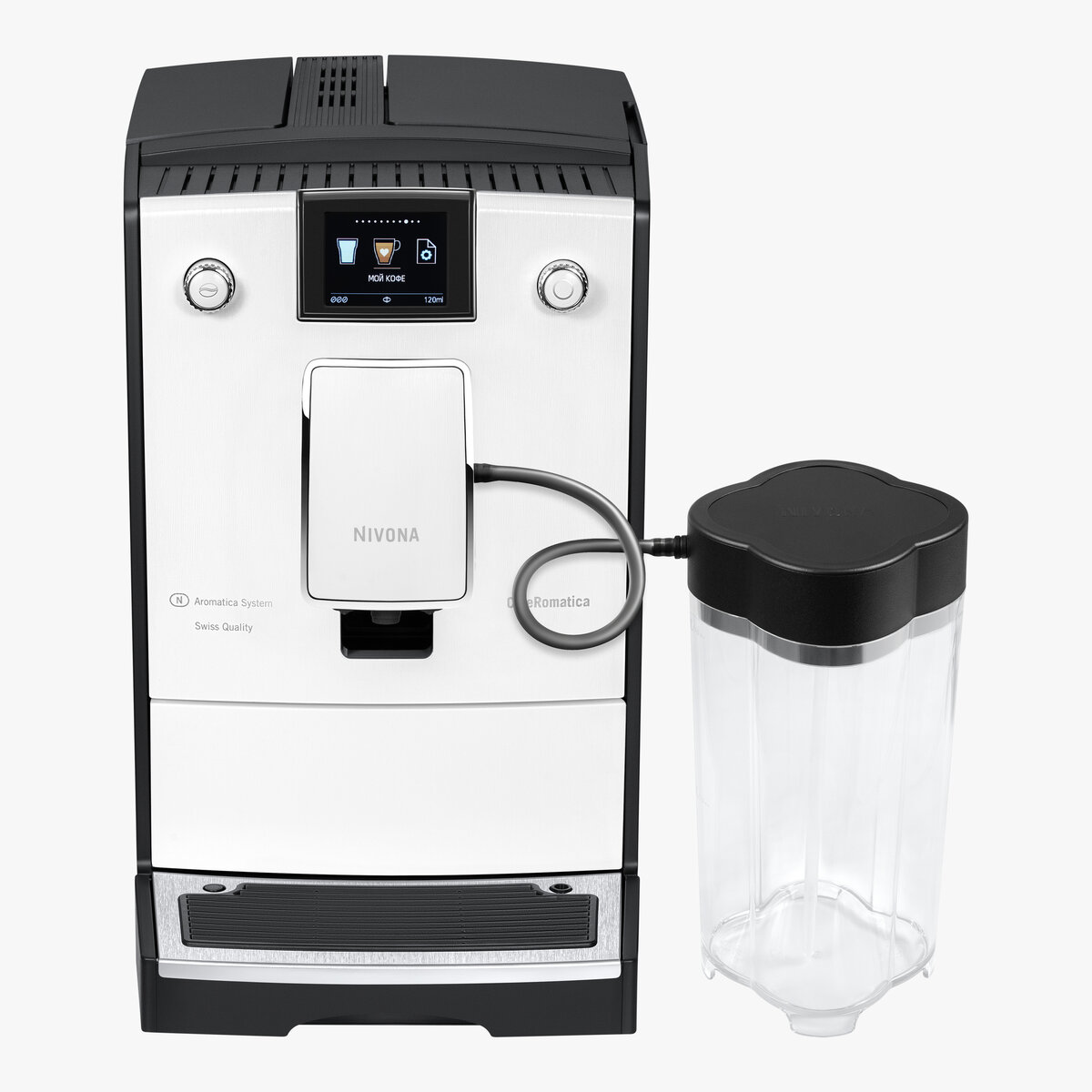 Автоматический капучинатор с забором молока из любой ёмкости