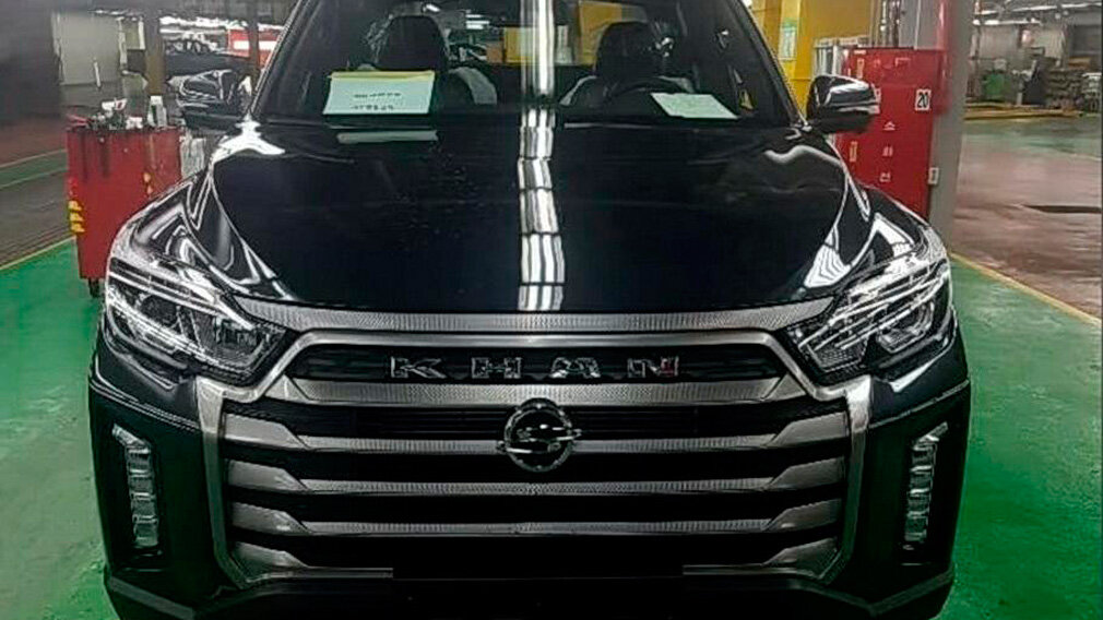 Рестайлинговый SsangYong Rexton Sports. Скриншот с YouTube-канала Mocar