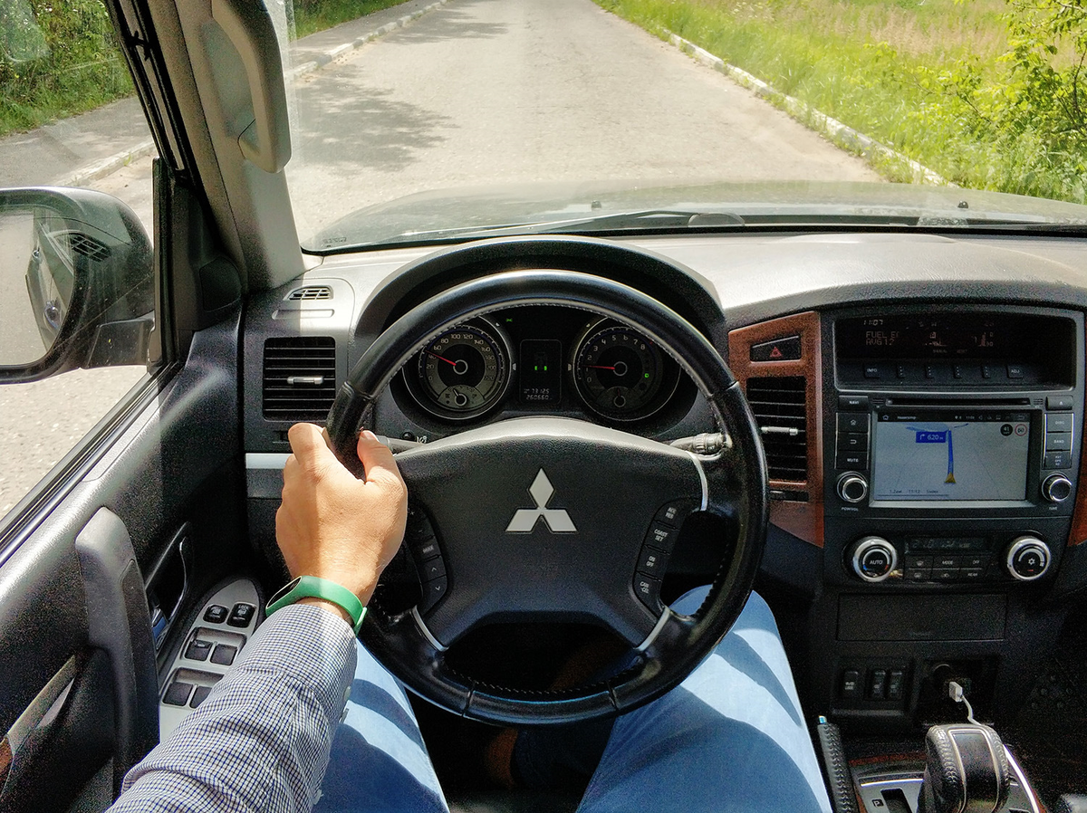 Я за рулём Pajero PHOTOBANDA