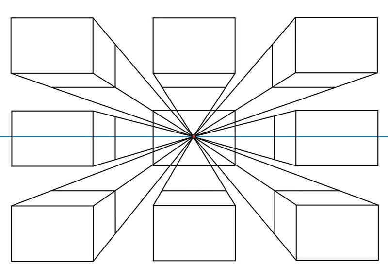 Основы перспективы в рисунке