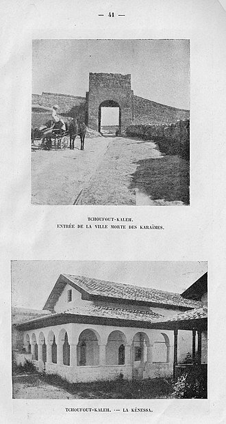 Чуфут-кале на фотографиях Жозефа де Бая, 1906 г. 