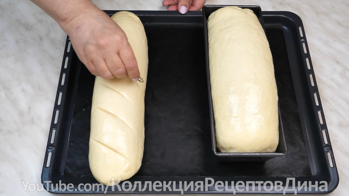 Ингредиенты для приготовления домашнего хлеба с чесноком и ароматными травами в духовке к борщу