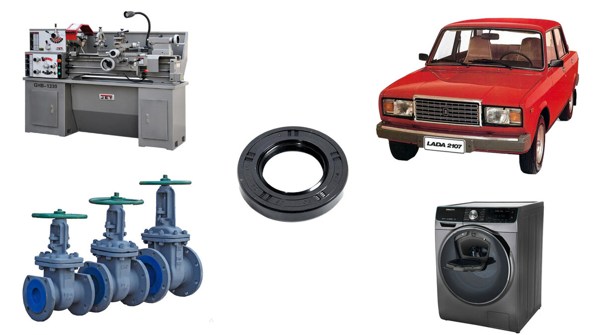 Использование сальника 