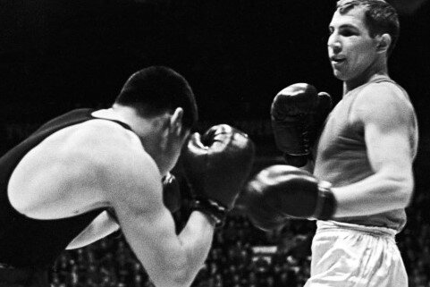 Валерий Попенченко  на ринге.