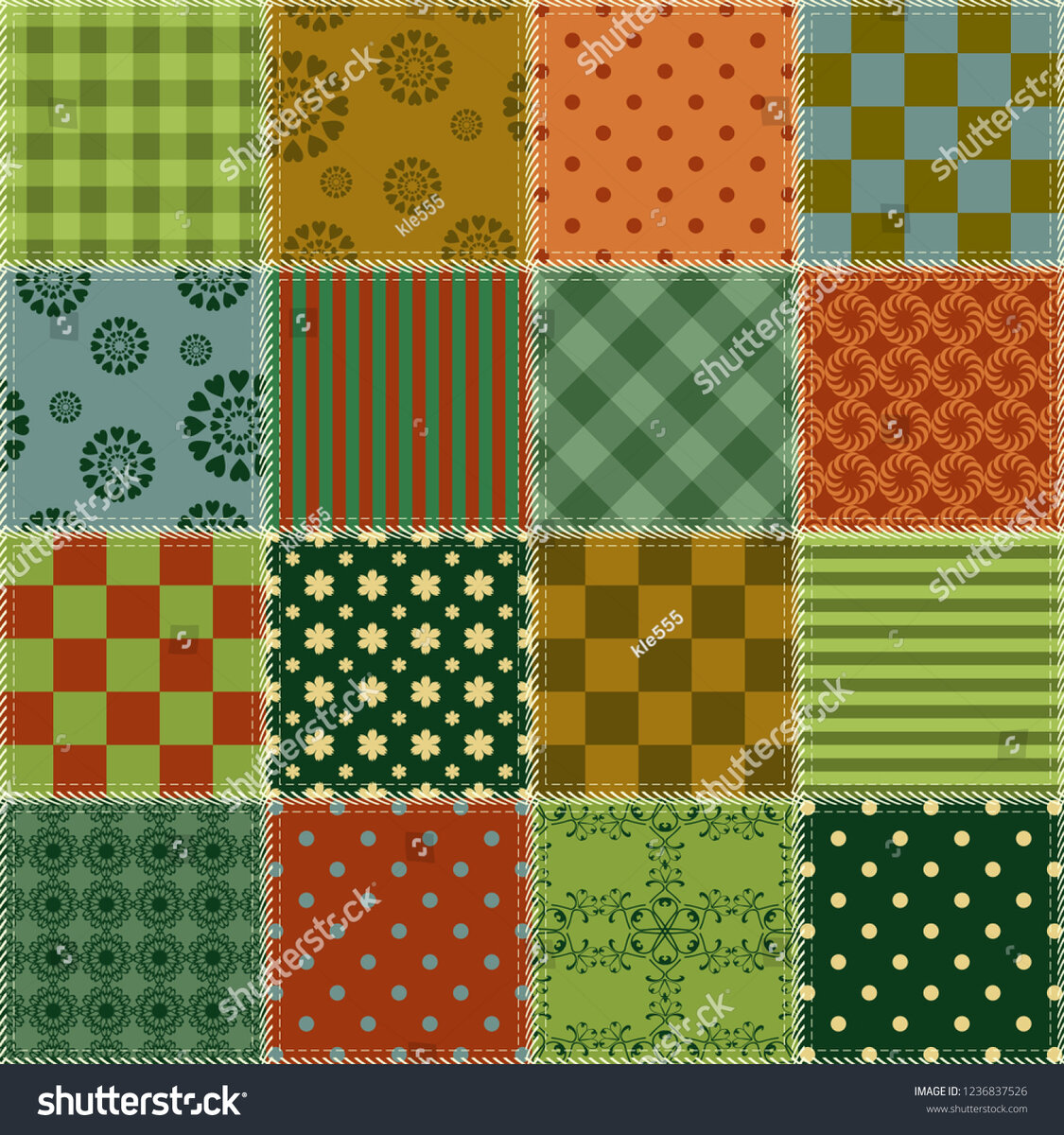 Different patterns